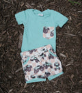 Monster Truck Short Set